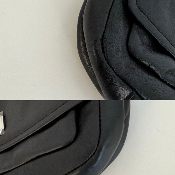 Coach Chelsea Convertible Crossbody Shoulder Bag Turnlock Flap Black F17825 - Picture 10 of 16